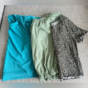 Girls Stylish Short Sleeved Tops